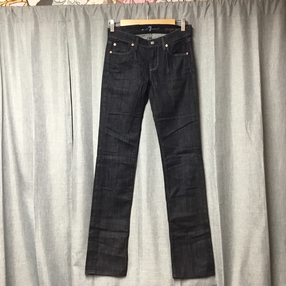 7 For All Mankind Straight Leg Jeans